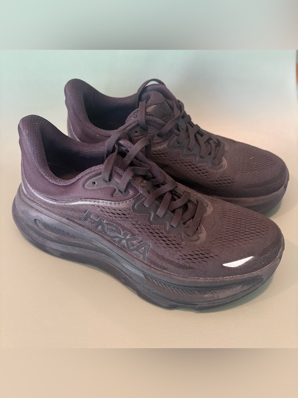 HOKA Women’s Bondi 9 Black Sz 8